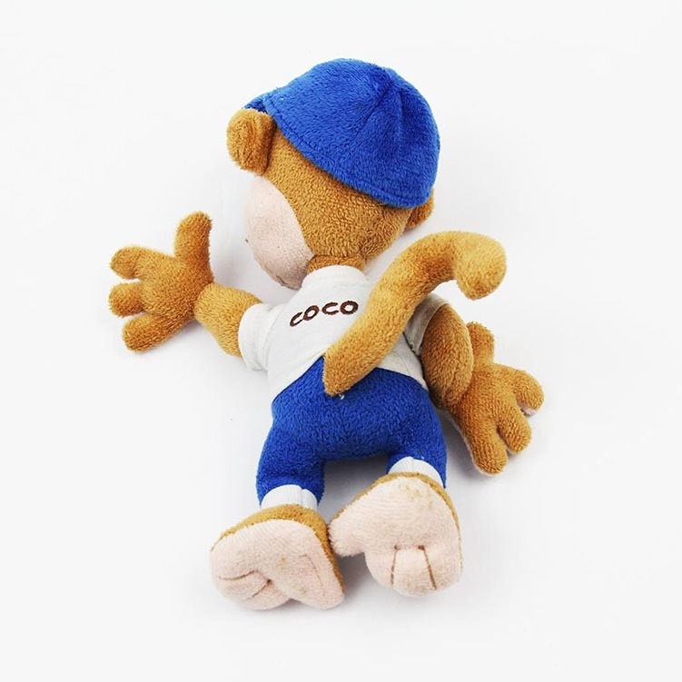 Mascot 20Cm Plush Monkey Long Arms Keychain Custom Plush Monkey Toys