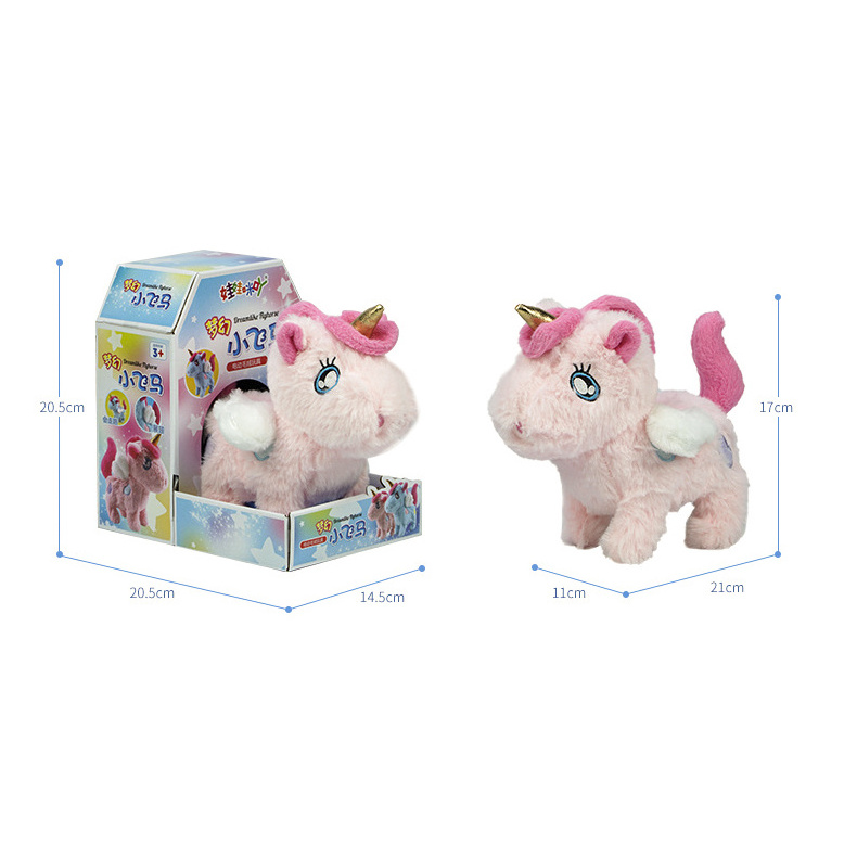 Wholesale New Design Walking Unicorn Stuffed Animal Plush Toy Unicorn Plush Toy For Children