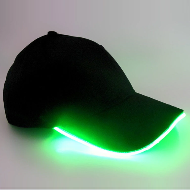 Wholesale Customized LED Hat Casual Game Duck Hat Party Glow Outdoor Fishing Lights Hat