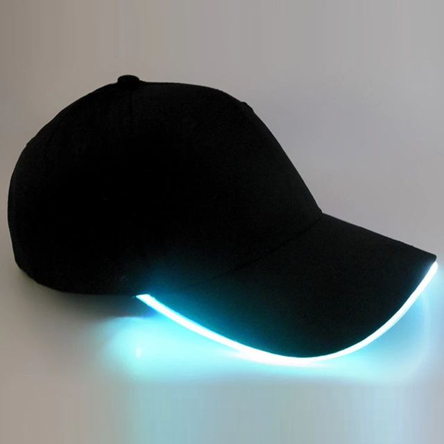 Wholesale Customized LED Hat Casual Game Duck Hat Party Glow Outdoor Fishing Lights Hat