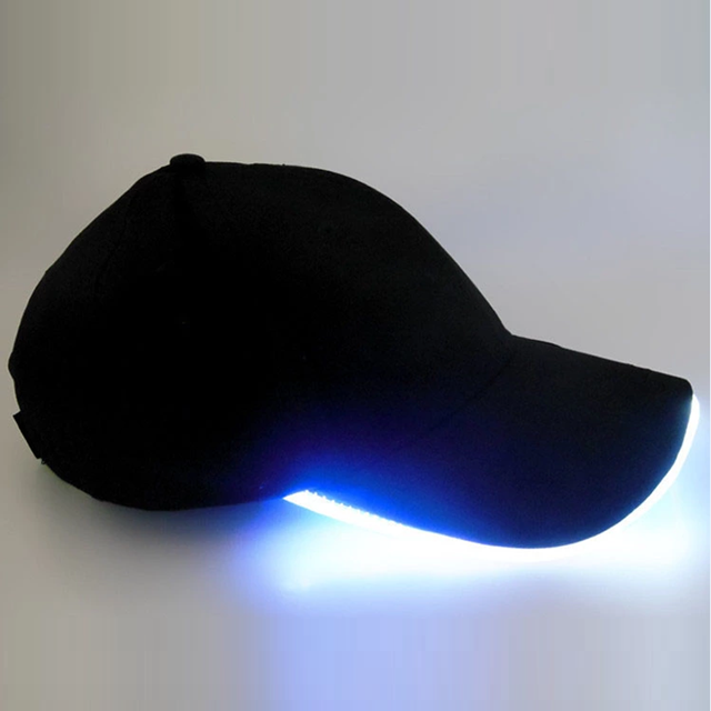 Wholesale Customized LED Hat Casual Game Duck Hat Party Glow Outdoor Fishing Lights Hat