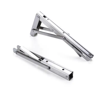 DYMACHINE Stainless Steel 304 Folding Triangle Wall Shelf Bracket