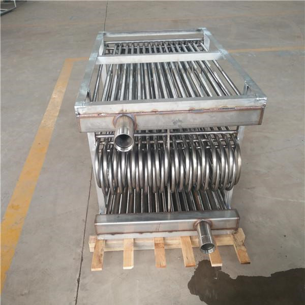 01 China custom industrial manufacture heat exchanger price heat transfer stainless steel shell and fins tube heat exchanger