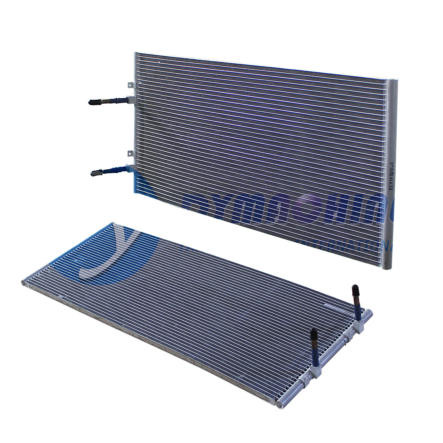 16MM Thickness Customized Refrigerator Heat Exchanger Showcase Freezer Aluminum Microchannel Flow Condenser Coils