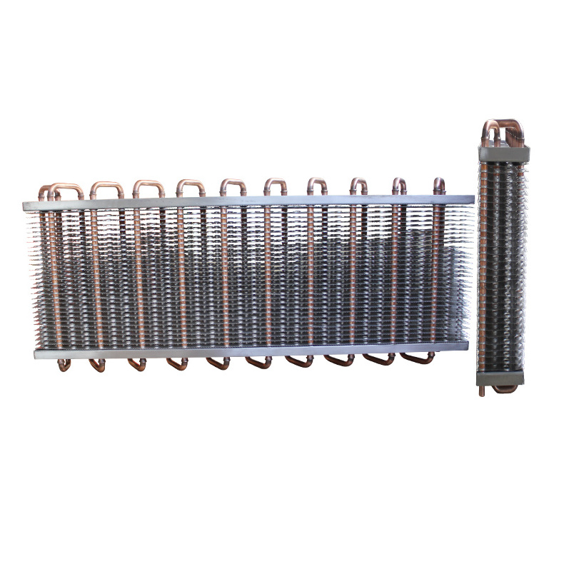 Professional machining finned water exchanged heat refrigeration evaporator chilling evaporator coil  heat transfers