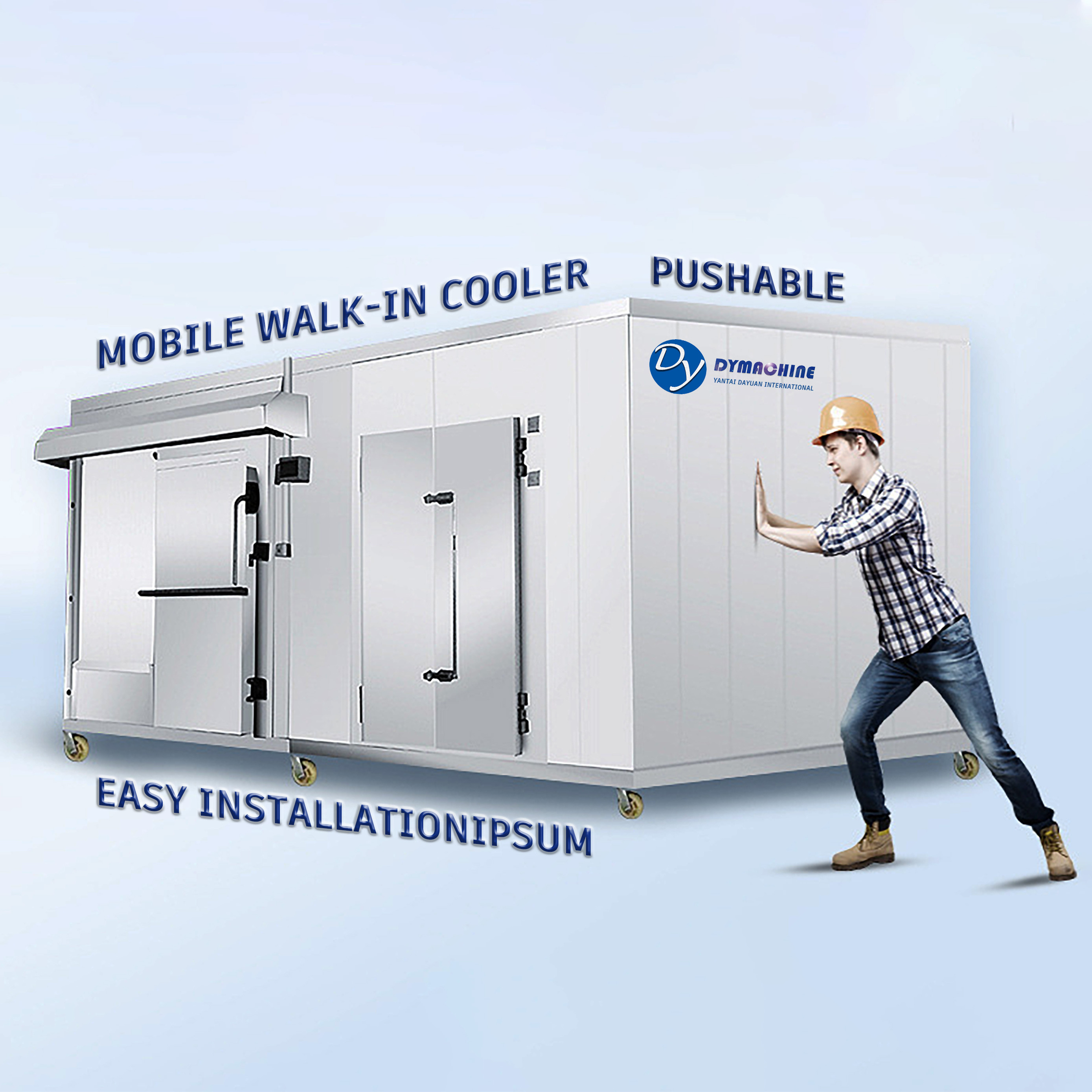 Walk In Cooler Freezer Storage Cold Room Refrigerator Refrigeration Walkin Unit Storage Chiller Room