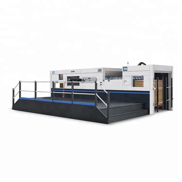 Dayuan  corrugated board  die cutting machine, Automated Manual Die cutter,die cutting machine with 3 sides stripping