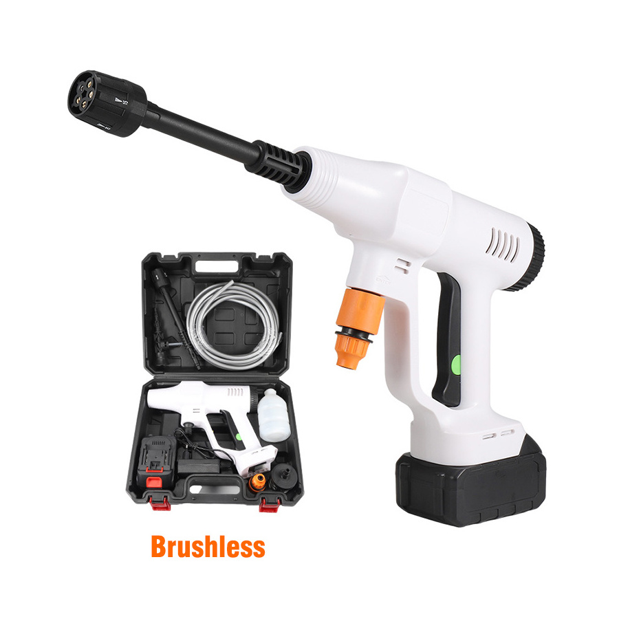 6 in 1 nozzle cordless car pressure washer wireless portable high pressure car washer sprayer