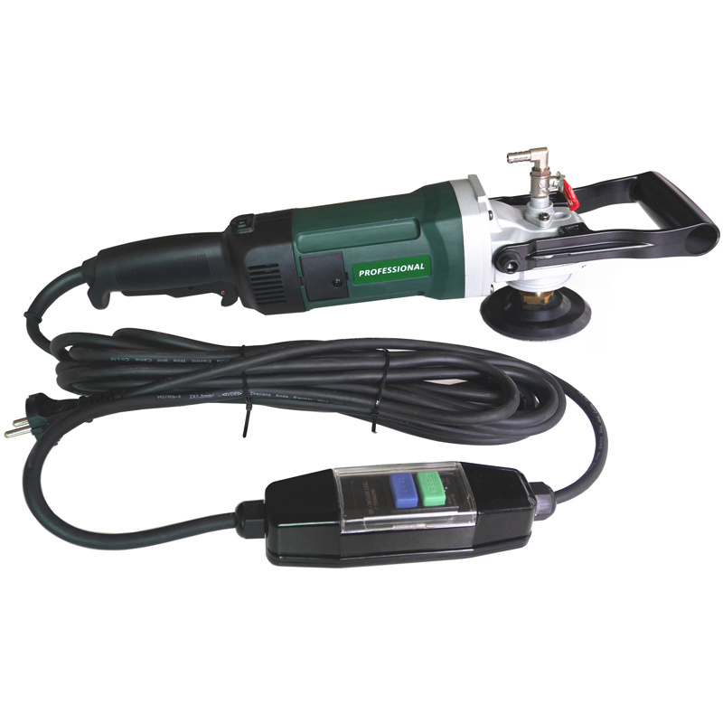 1600W heavy duty variable speed wet polisher, ceramic polishing machine, stone granite marble grinding equipment