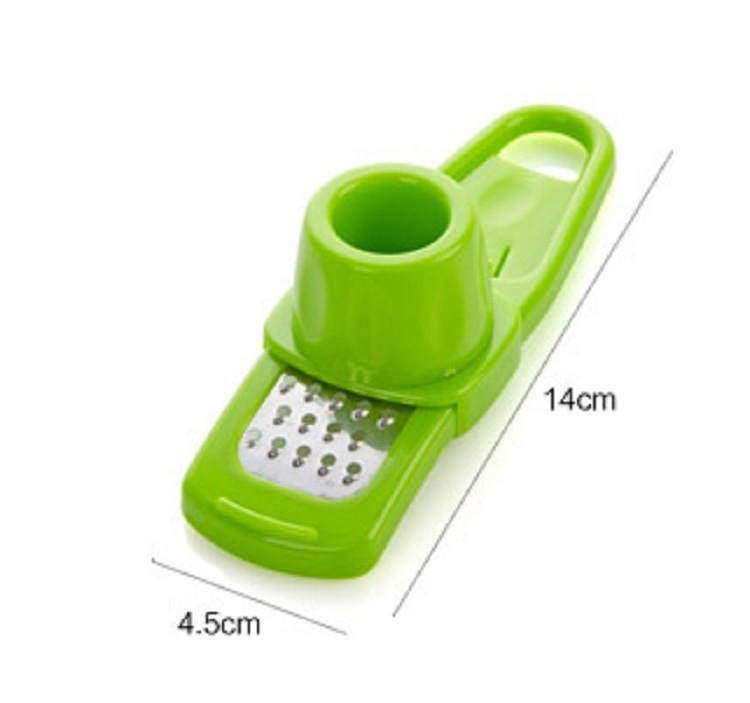 2023 Brand New Multipurpose Grater for Ginger Garlic Stainless Steel Mincer and Functional Cutter Tool Purpose Grinding Press