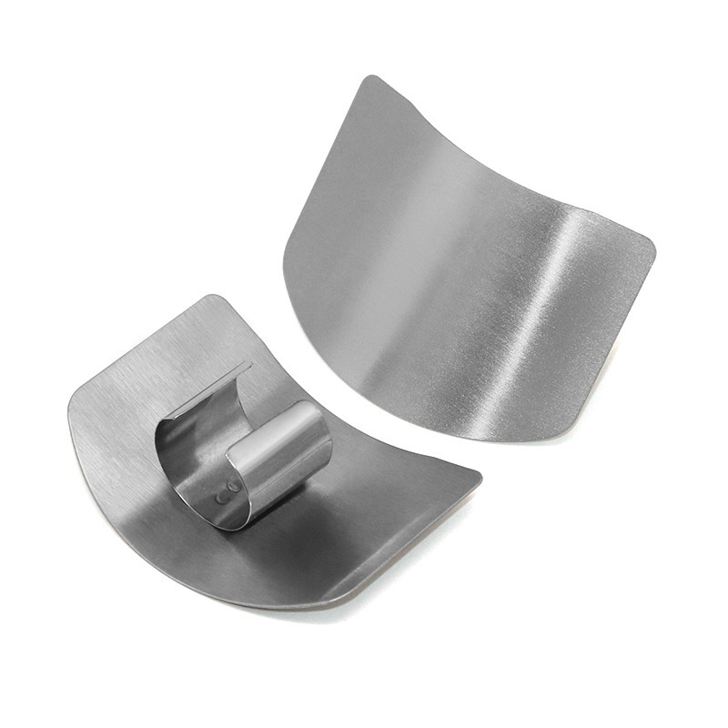 Premium Stainless Steel Finetaur Finger Guard for Cutting Vegetables Finger Protector for Cutting Food