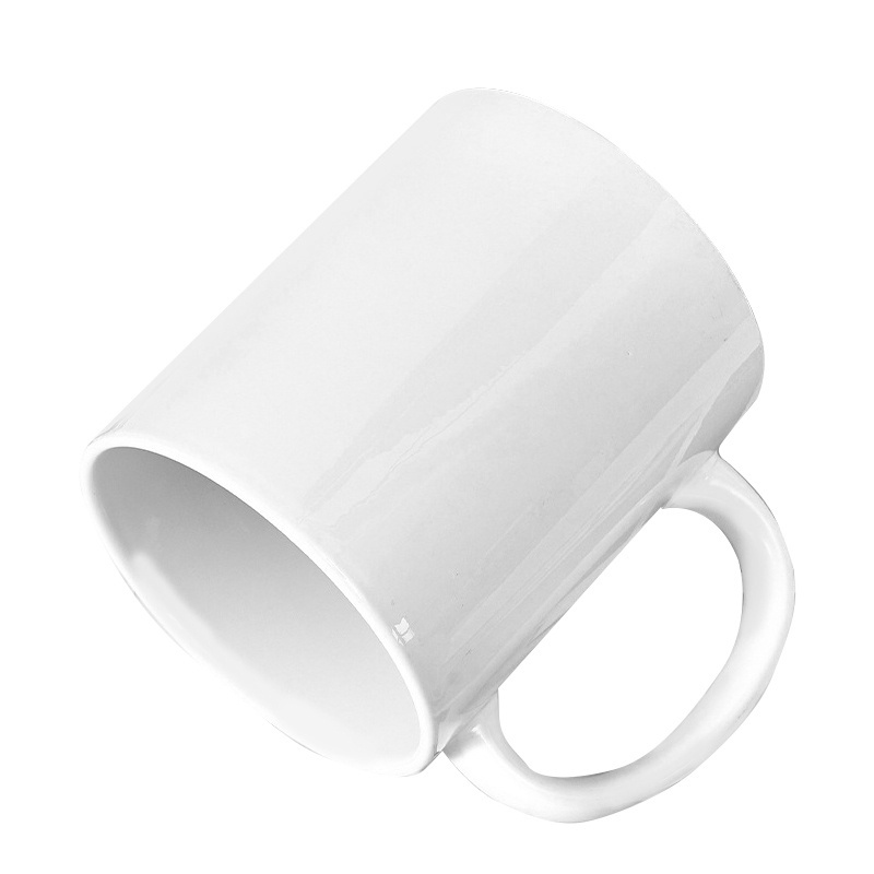 Sublimation Mugs Customizable Coffee Cups Supplier Cup Ceramic Mug Tasas Tazas Para Sublimar White 12 oz 350ml Tasse Ceramic Mug