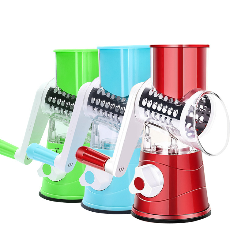 Factory Outlet Kitchen Onion Vegetable Cutter Rotary Cheese Grater Mandolines Potato Mandoline Slicer Food Veggie Chopper Grater