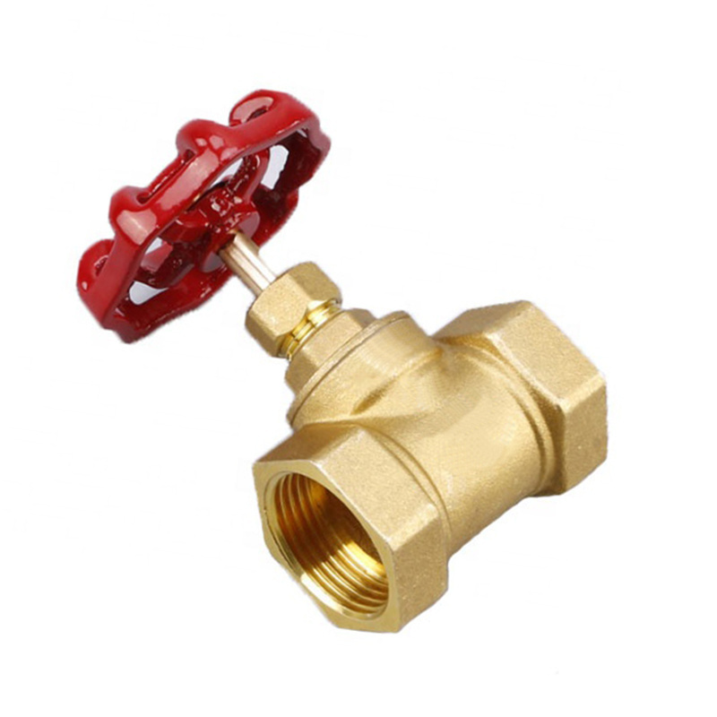 Water Direct Buried Sluice 1/2-4 Inch Bronze Gate Valve 200 Wog Valve Handwheel Handles Marine Soft Sealing Brass Gate Valves