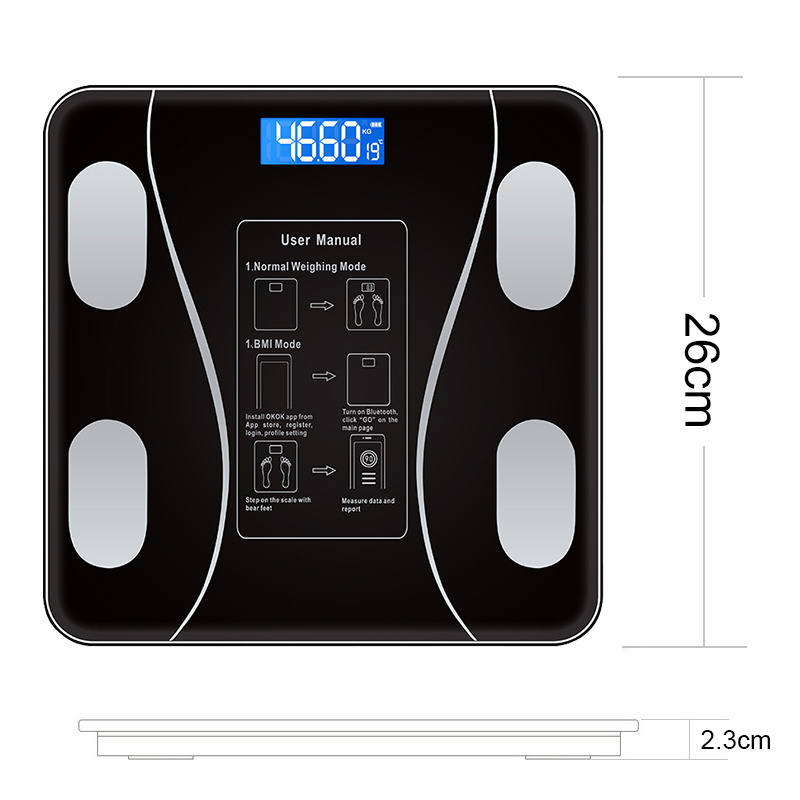 Basculas Balanza Digital Weight Machine 180KG Smart Body Weighing Scales Weigh Balanzas Electronic Balance Scale Weighing Scales