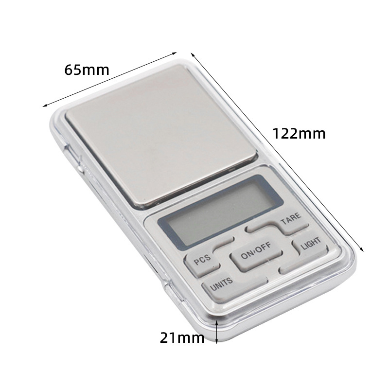 Jewelry Gold Gram Weight Measure Scale 500g 0.01g Electronic Scale Portable Basculas Balanza Digital Weighing Electronic Scale