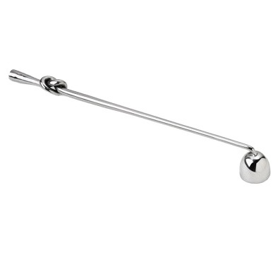 Luxury silver premium high quality custom decorative stainless steel candle snuffer for candles