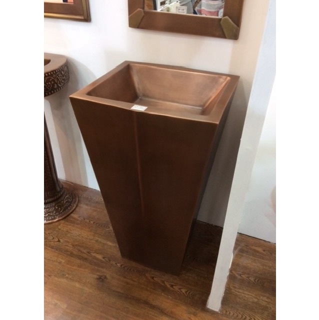 pure copper premium handmade designer over counter wash basin for bathroom