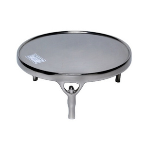 Shiny Finishing Round Shape Top Cake Stand For Christmas Party Cake Plate At Low Price