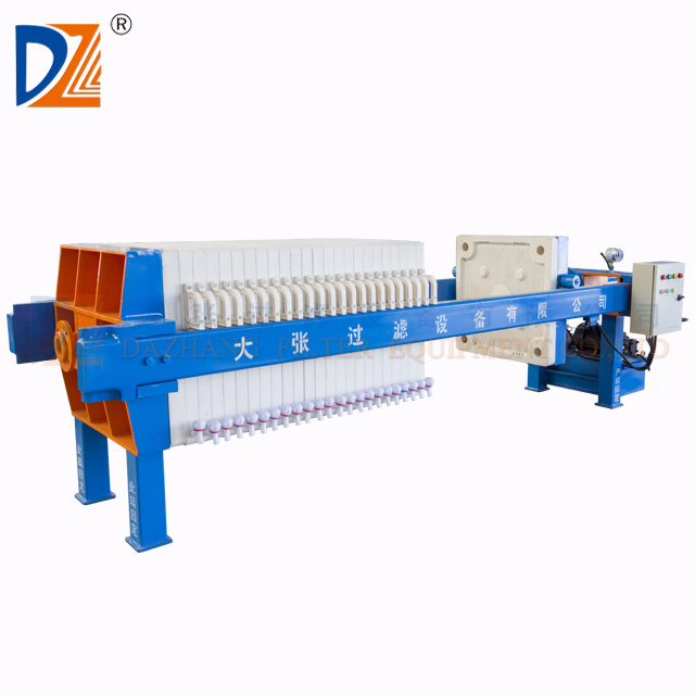 Chamber Filter Press For Propylene Glycol frame and plate filter plate