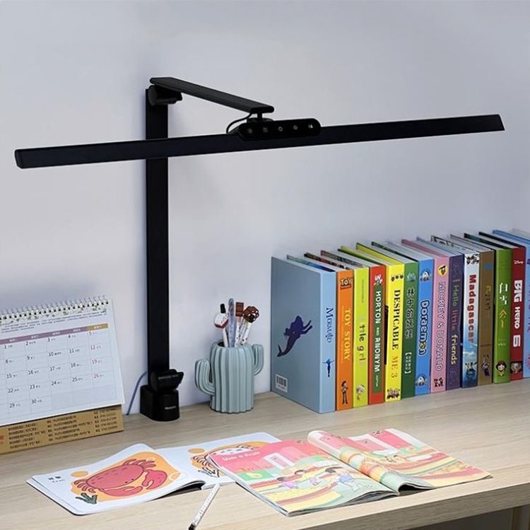 Architect Engineer Office Design Drawing Reading Study Room Swing Arm With Clip-Seat Support Specifications LED Table Desk Lamp