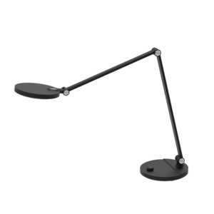 Press & Rotate Control Stepless Dimming Portable Table Lamp Swing Long Arm Easy to Store Folding LED Desk Lamp