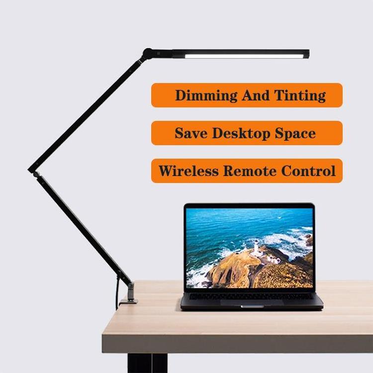 2023 Architect Desk Light For Home Adjustable Swing-Arm Lamp Creative Nordic Desk Lamp Timer LED Touch Study Swing Arm Desk Lamp