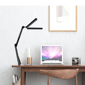 Black Foldable Led Desk Lamp Adjustable Eye-Caring Reading Light Nordic Table Lamp