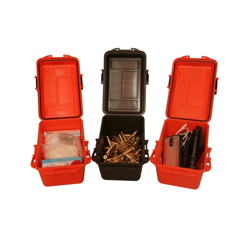 50-Caliber Heavy-Duty Dual Latching System Plastic Water Resistant Bulk Ammo Storage box Ammo Can