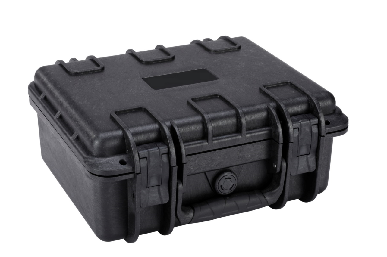 Protective  pelican case High end waterproof plastic hard  watch suitcase with pick and pluck foam insert