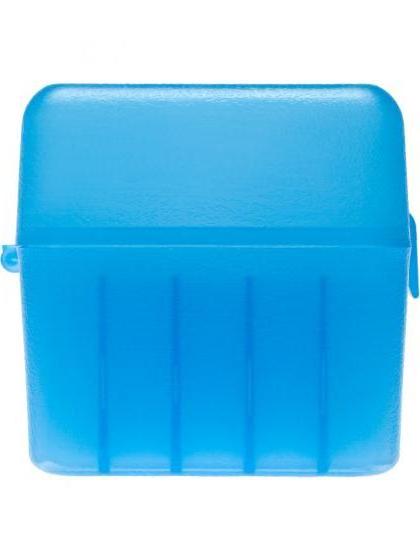 waterproof blue plastic hard flip-top ammo box