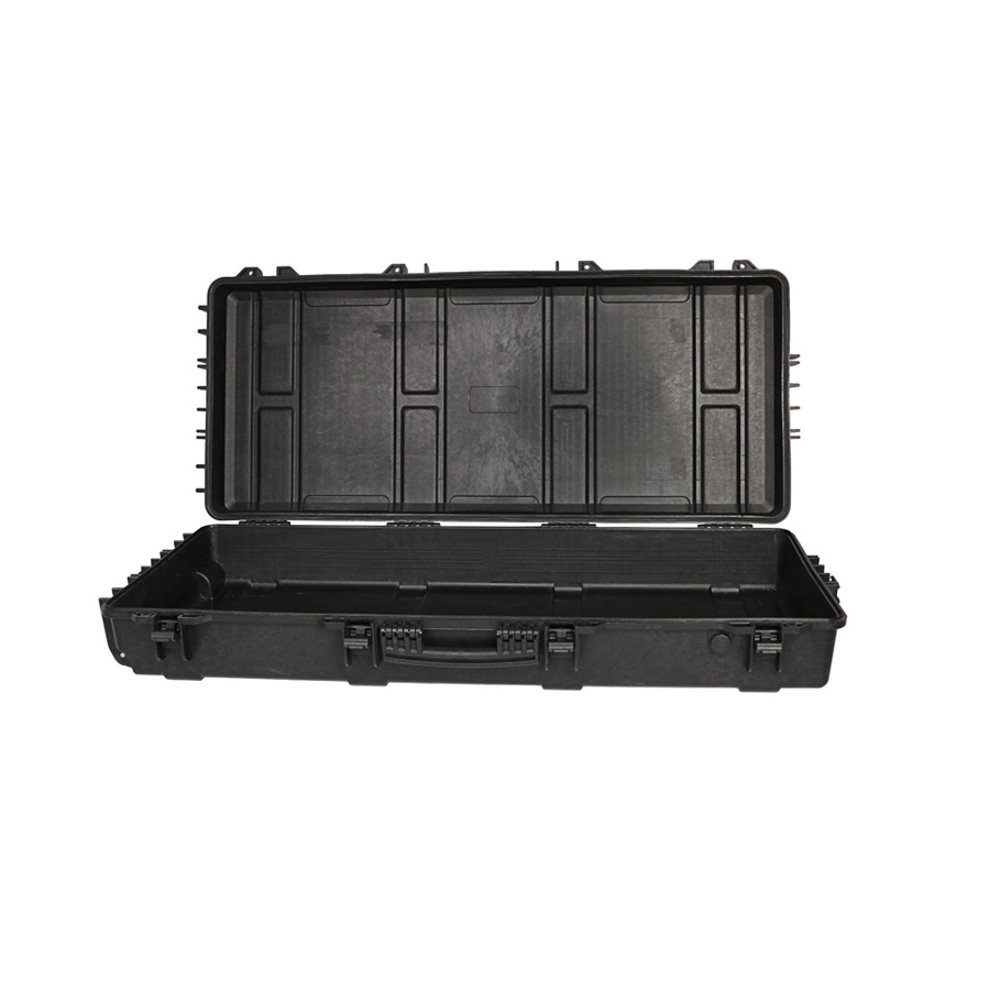 Customized Plastic Wholesale Long Gun Case With Foam Archery Recurve Bow Arrow Case hard cargo case 2m