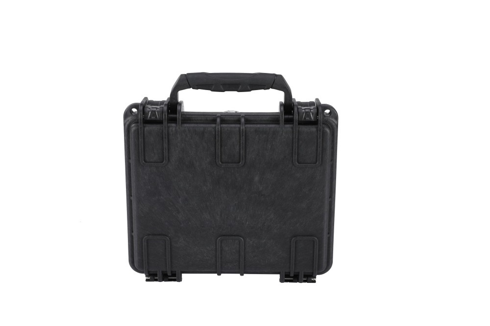 Protective Roller Tactical Hard Case With Foam Waterproof & Crushproof Plastic drone jammer  hard case