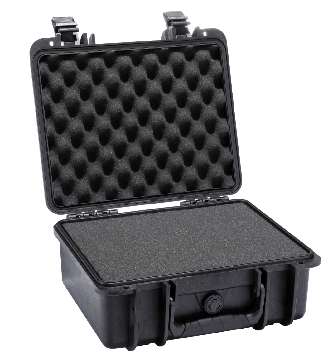 Protective  pelican case High end waterproof plastic hard  watch suitcase with pick and pluck foam insert