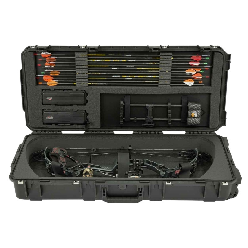 Fireproof Gun Case Security Waterproof flight case cdj 350 With Quality Foam For Truck Heavy Duty Box hard bow case