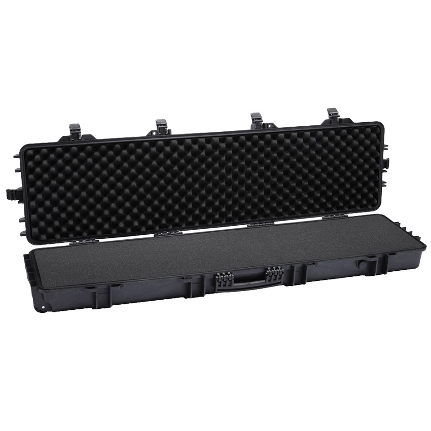 Fireproof Gun Case Security Waterproof flight case cdj 350 With Quality Foam For Truck Heavy Duty Box hard bow case