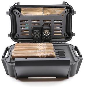 portable plexiglass cigar humidor display warhammer 40k pelican-ruck case