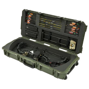 Shockproof Long Gun bow archery Case Flight Case With Foam for stethoscope littman class ii class iii