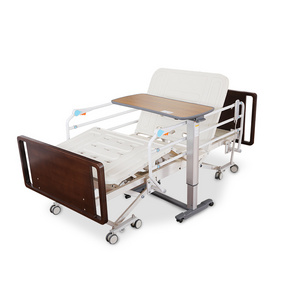 5 Function Wood Home Care Bed The Disabled Electric Nursing Bed For Elderly Medical Hospital Bed