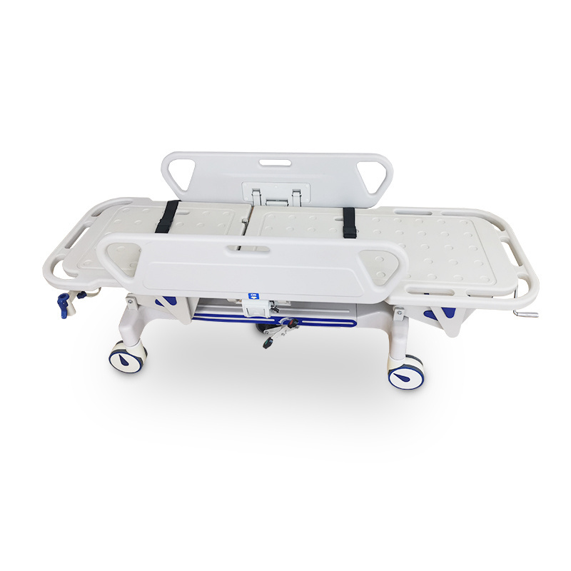 High End Hospital Electronic Transport Gurney Emergency Hospital Patient Emergency Transfer Stretcher Bed