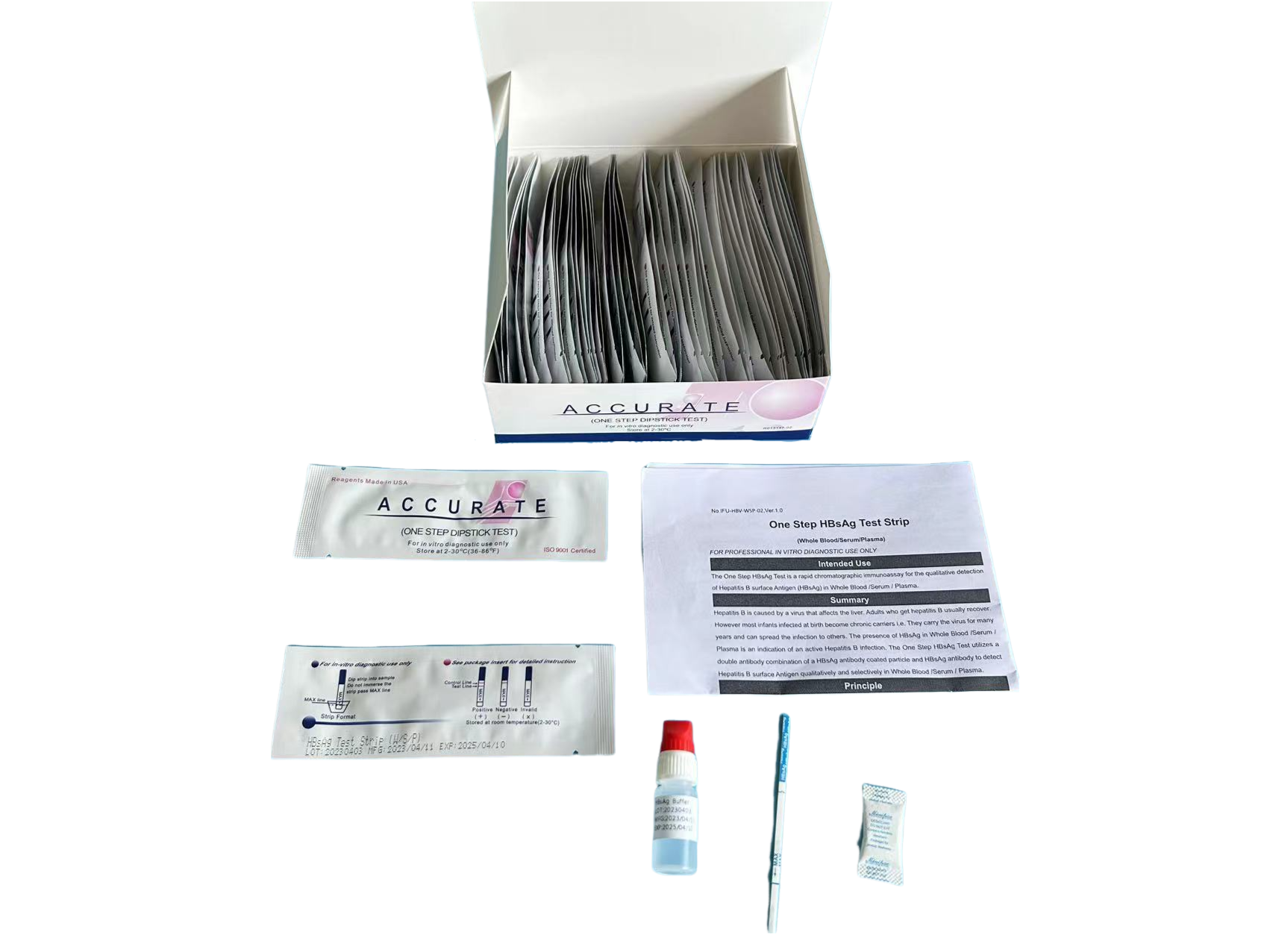 Rapid Test Manufacture Best Price Infectious HBsAg Rapid Test Kit Strip