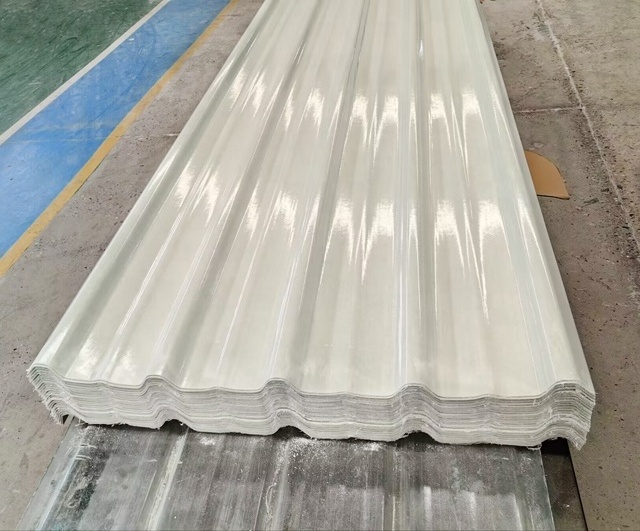 Building Material Roof Tiles FRP Gel Coat Panel Fiberglass Sheet Panels Roll