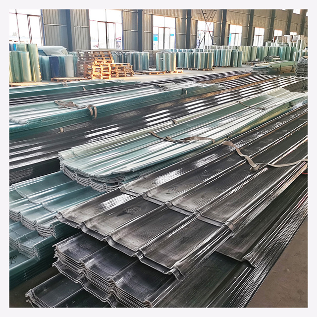 Shingle Manufacturing Translucent FRP Plastic Fiberglass Sheet