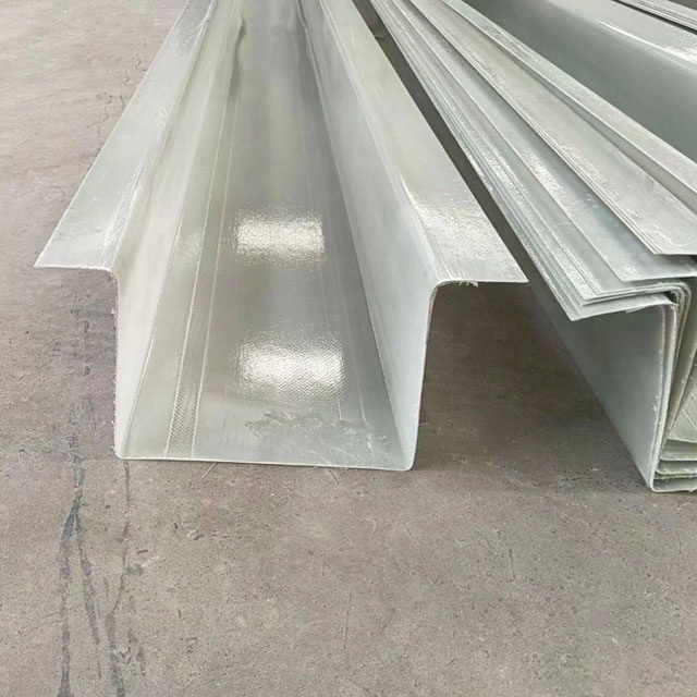 GRP FRP Rain Gutter Greenhouse Gutter Industrial FRP Gutters