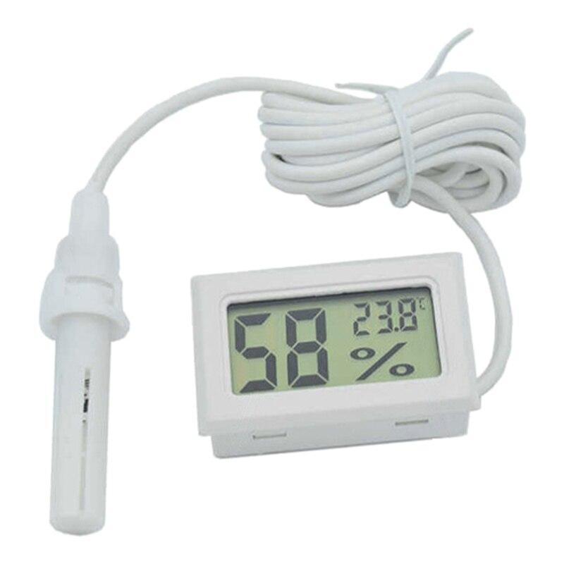 Wholesale Digital Mini Temperature  Humidity Gauge Thermometer Hygrometer for Cars Incubators and Brooders