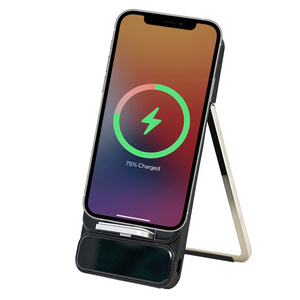 Phone Charger Accessories 2-in-1 Wireless Charger With LED Flashlight And Alarm Clock Multifunction Wireless Charger