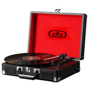 Factory Top Selling Original Turntable Vintage Gramophone Vinyl Gramophone Player With Stereo Speaker