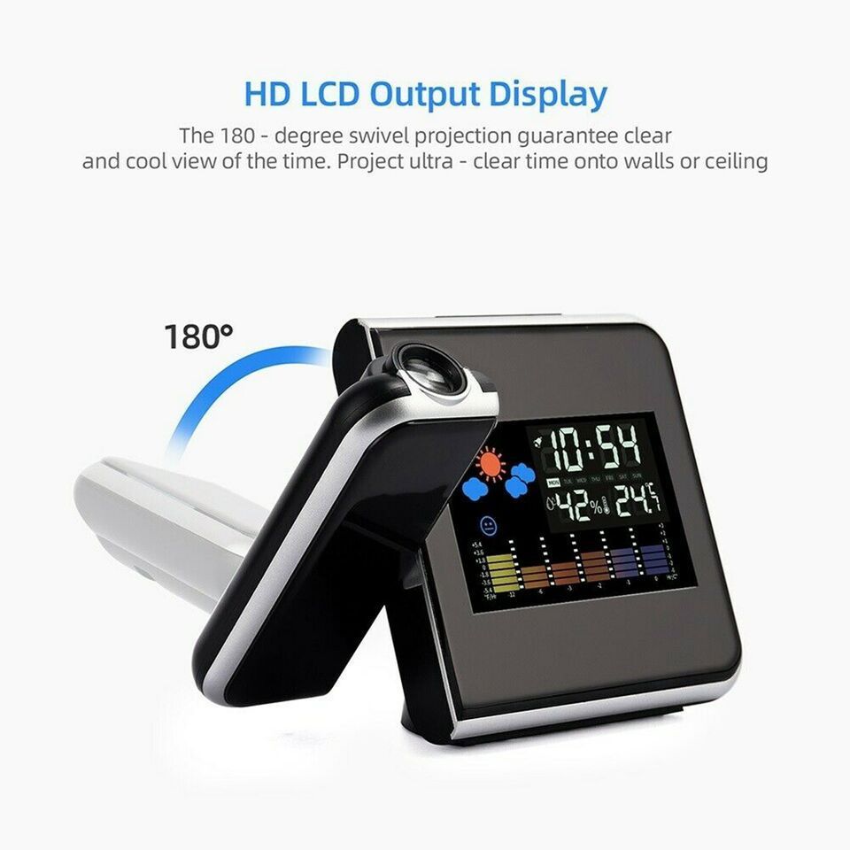 projection digital clock digital alarm clock with ceiling lcd projection redled projector alarm clock