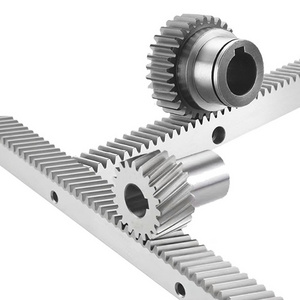 Small Metal Steel CNC Gear Rack And Pinion Sets