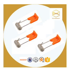 custom LED bule plastic coated torsion spring clips for recessed lighting ceiling spring clips